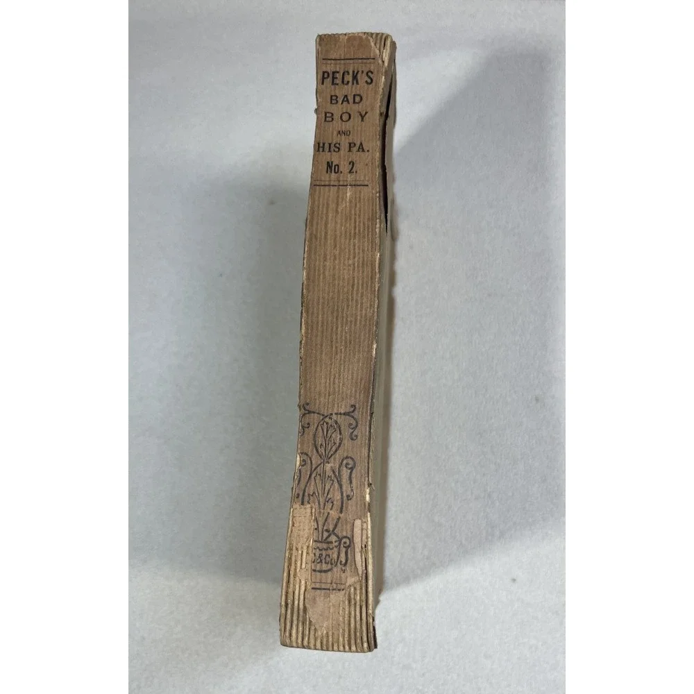 Pecks Bad Boy‎ No 2 The Grocery Man Peck's Bad Boy And His Pa Illustrated 1883